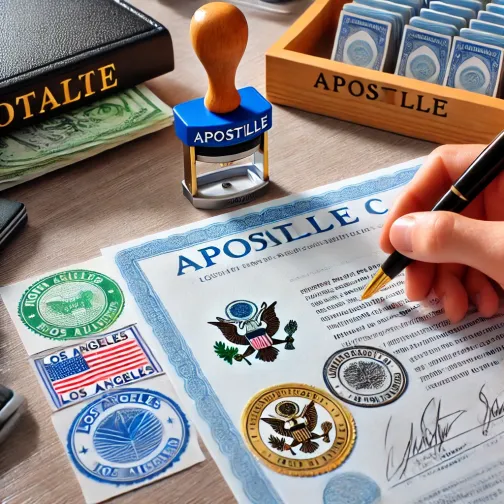 Professional Apostille document services in Los Angeles