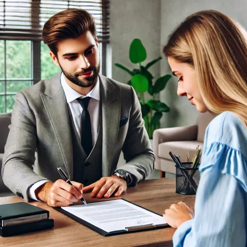 Mobile Notary LA performing Power of Attorney notarization